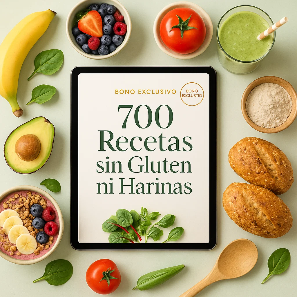 700 recetas sin harinas ni azúcar